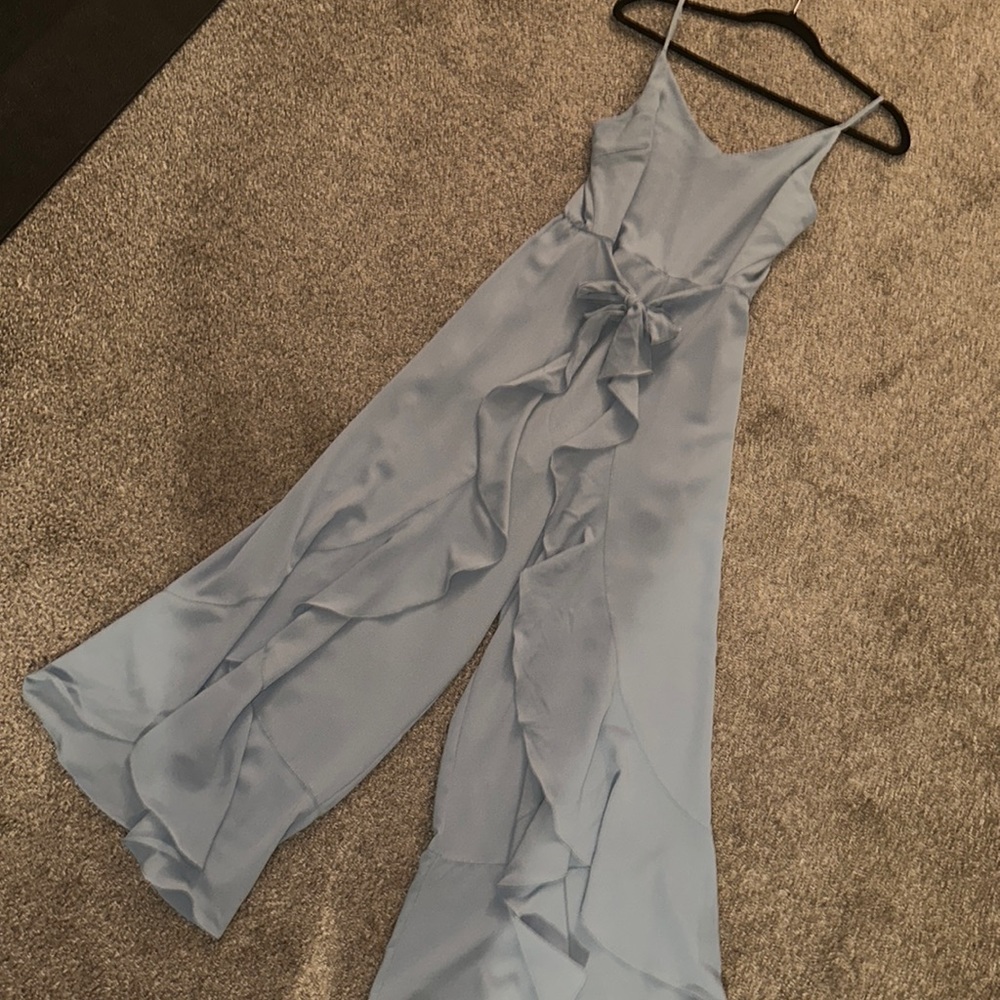She + Sky Blue Romper - Medium